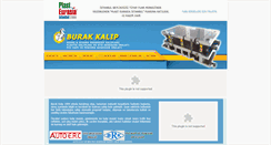 Desktop Screenshot of burakkalip.com