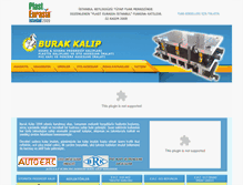 Tablet Screenshot of burakkalip.com